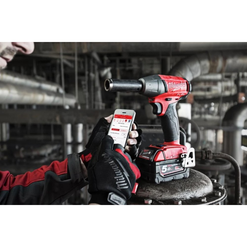 Гайковерт високомоментний MILWAUKEE 1/2" (339 Нм) з фрикційним кільцем M18 FUEL FIW2F12-0X (каркас) (4933478443)