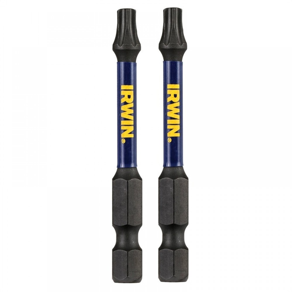 Біта IRWIN IMPACT PRO 1/4" 57мм TX10, 2шт (IW6061604)