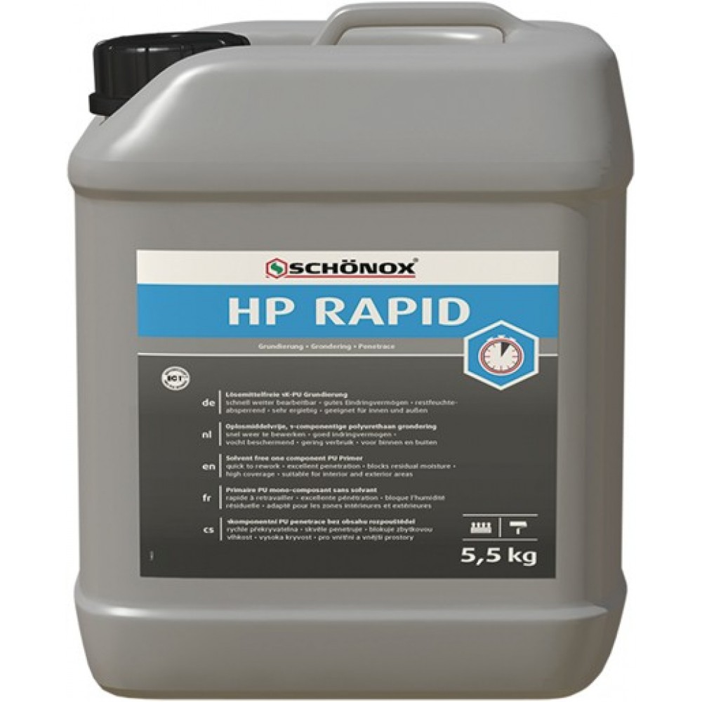 1К ПУ-грунтовка, у т.ч. для теплих підлог Schonox HP Rapid 5.5 кг (622690)