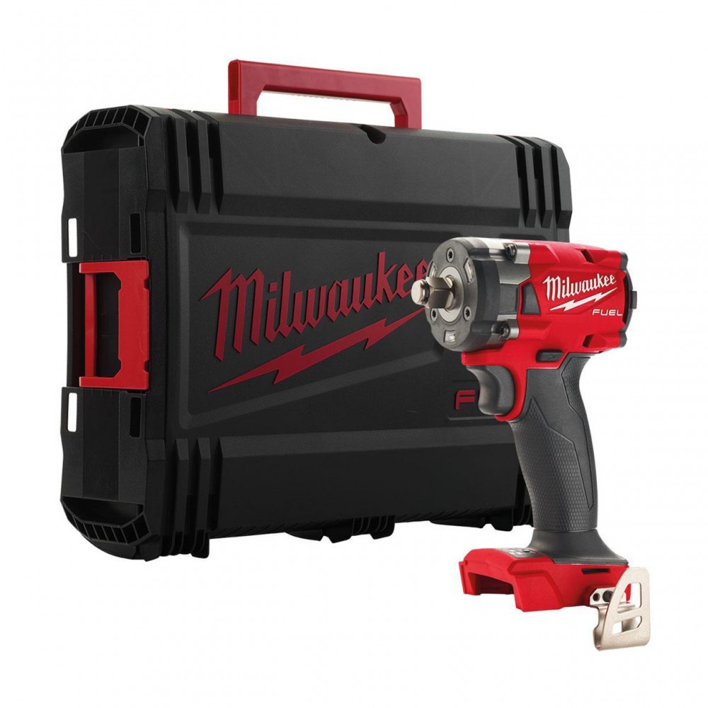 Гайковерт високомоментний MILWAUKEE 1/2" (339 Нм) з фрикційним кільцем M18 FUEL FIW2F12-0X (каркас) (4933478443)