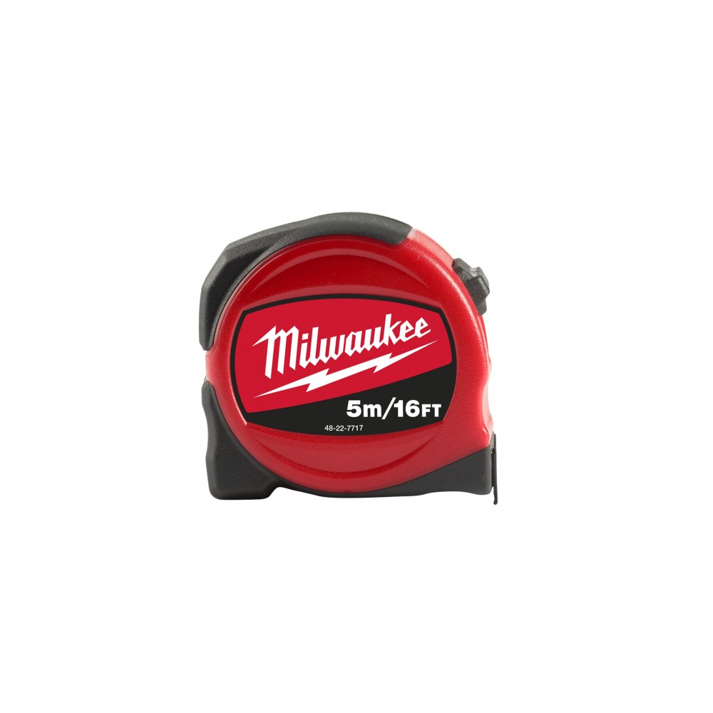 Рулетка MILWAUKEE SLIMLINE S5-16/25 5 м/16" (48227717)