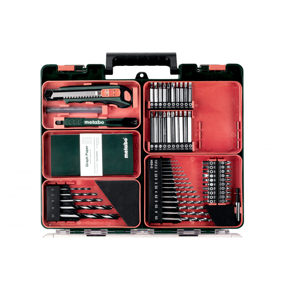 Акумуляторний дриль-шуруповерт Metabo PowerMaxx BS 12 Set (601036870)