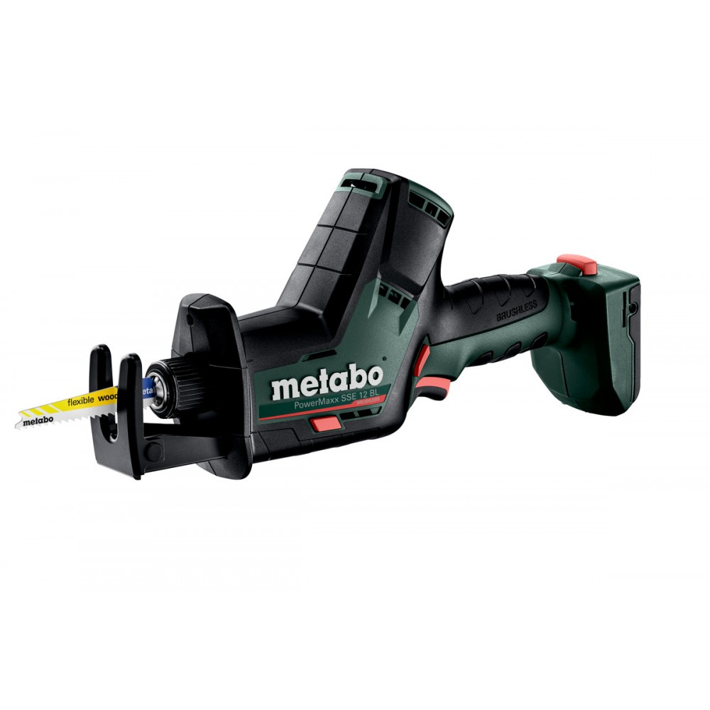 Акумуляторна шабельна пилка Metabo PowerMaxx SSE 12 BL (602322860)