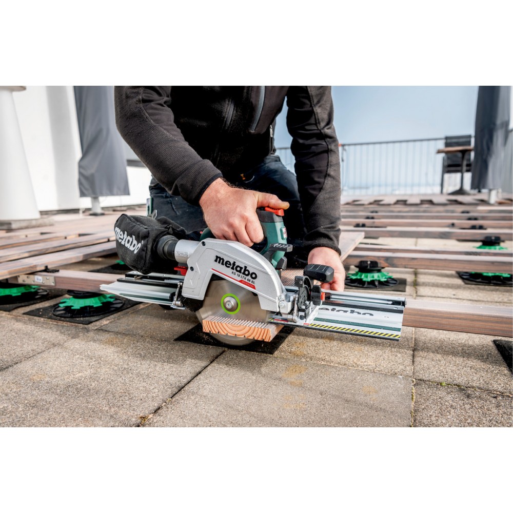 Акумуляторна занурювальна циркулярна пилка Metabo KS 18 LTX 66 BL Set (691194810)