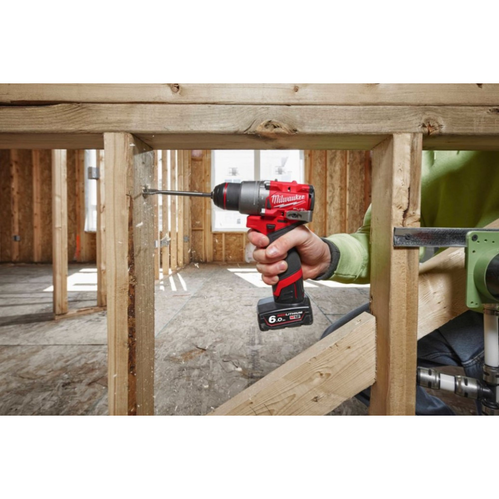 Дриль-шуруповерт акумуляторна безщіткова ударна MILWAUKEE M12 FPD2-0 (4933479867)