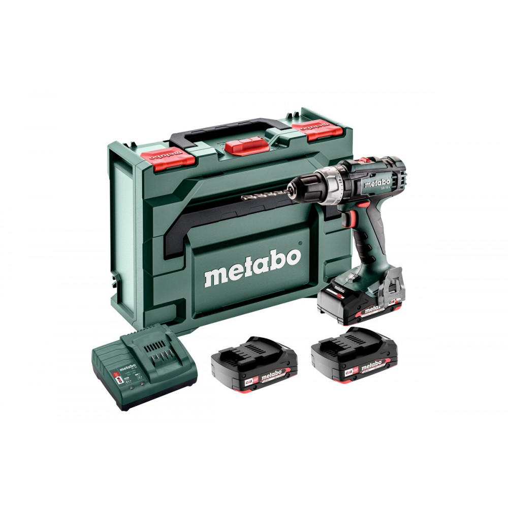 Акумуляторний ударний дриль Metabo SB 18 L Set (602317540)