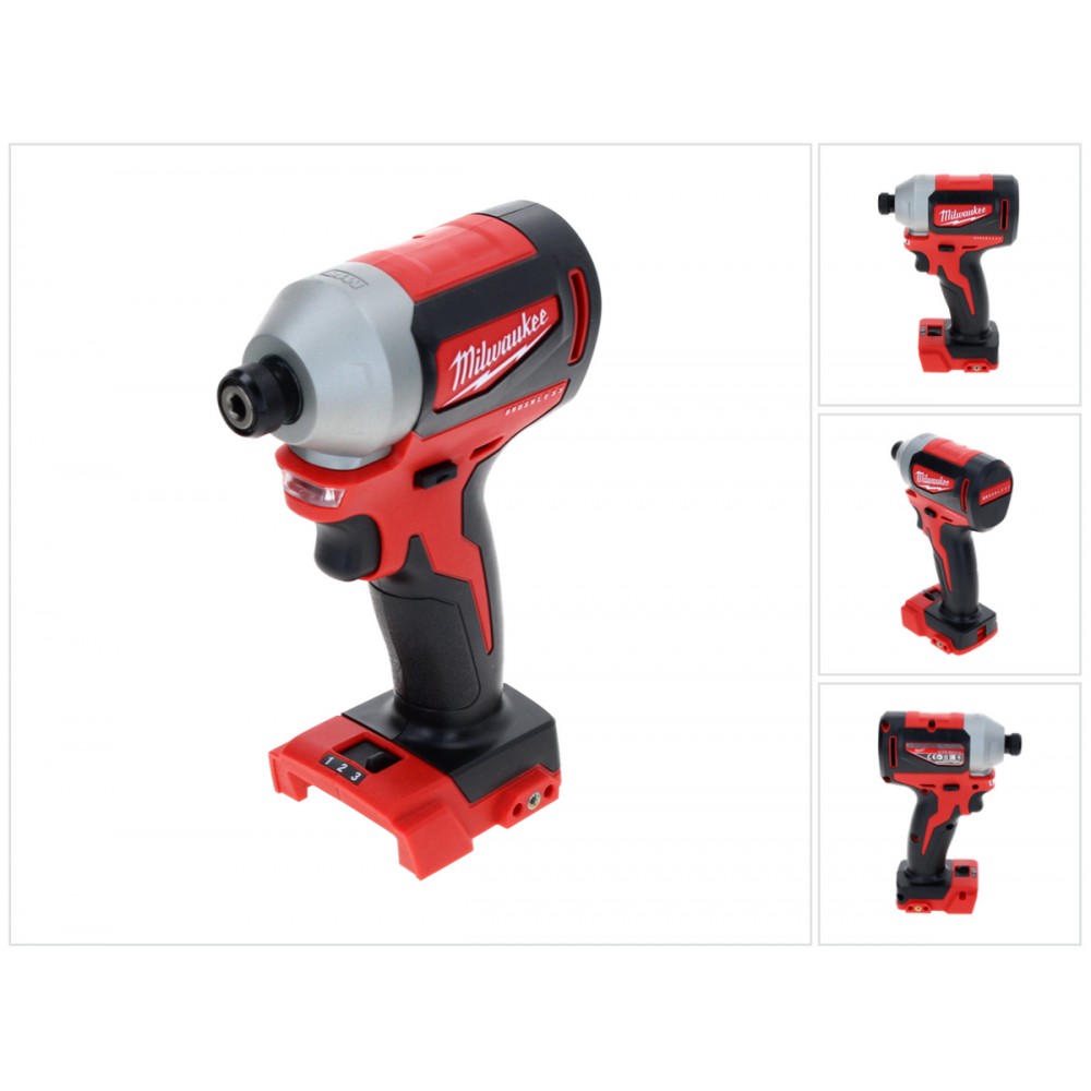 Шуруповерт ударний акумуляторний безщітковий Milwaukee M18 BLID2-0X (4933464519)