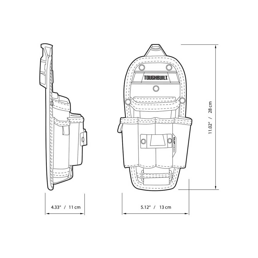 Сумка 6-карманная для инструмента (TB-CT-36-L6)