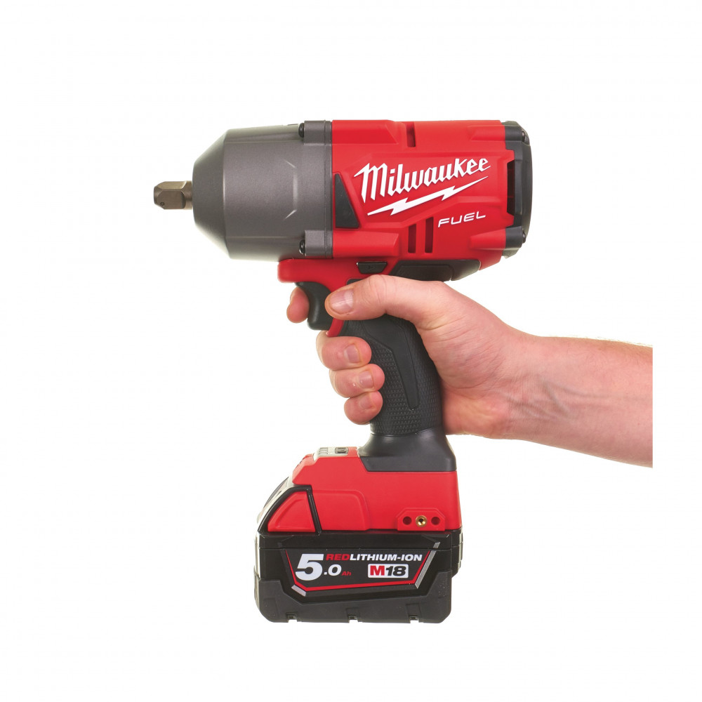 Гайковерт высокомоментный Milwaukee 1/2" (1898 Нм) с кольцом M18 FHIWF12-502X (2акб+ЗУ+кейс) (4933459696)