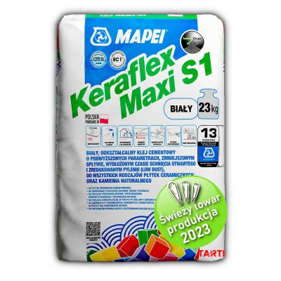 Цементний клей еластичний Keraflex Maxi S1 White 23 кг (094081123W)