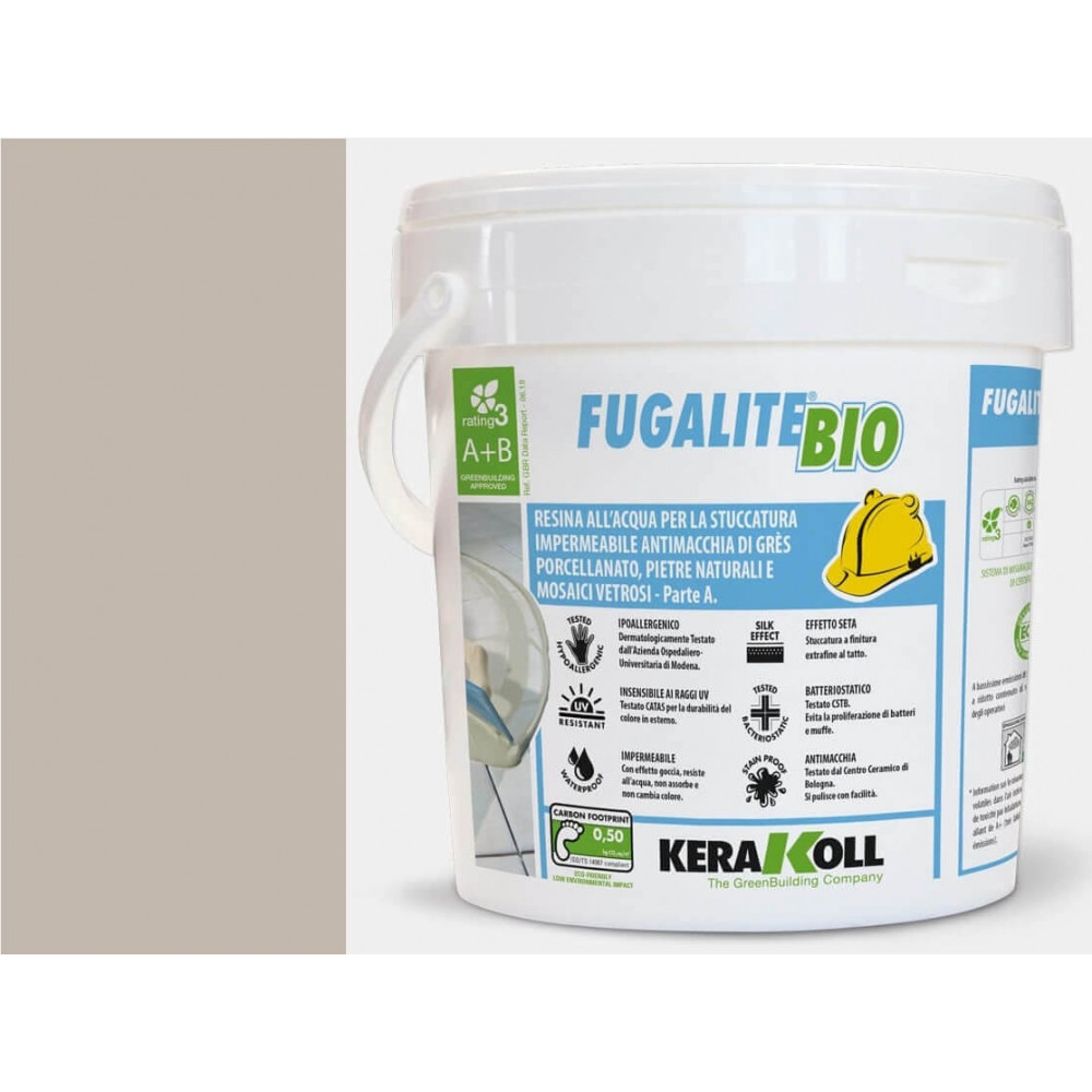 Эпоксидная затирка Fugalite Bio 04 GRIGIO FERRO, 3 кг (KFBP04)