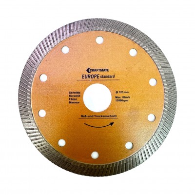 Алмазний диск Craftmate Super Thin 125х22, 23x1, 2 (00000004170)