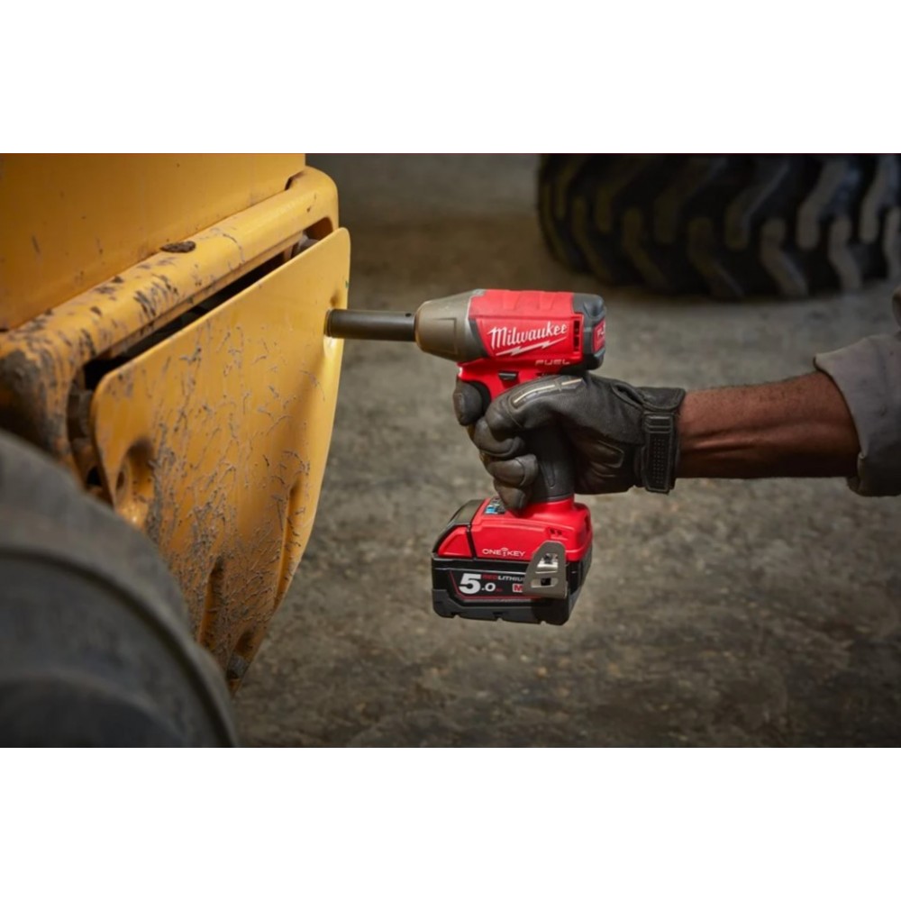 Гайковерт високомоментний MILWAUKEE 1/2" (339 Нм) з фрикційним кільцем M18 FUEL FIW2F12-0X (каркас) (4933478443)