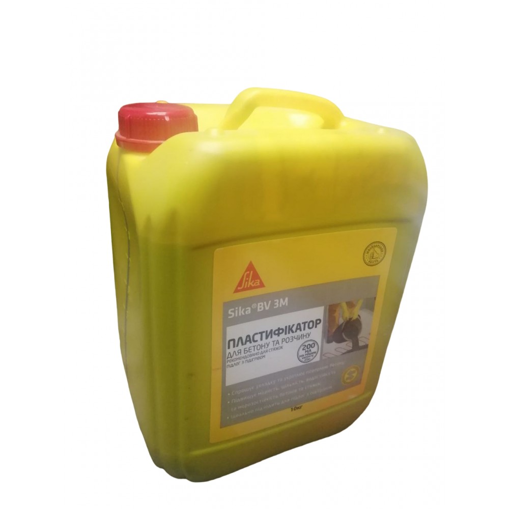 Пластифікатор для теплої підлоги Sika® BV 3M 10 кг (484588)