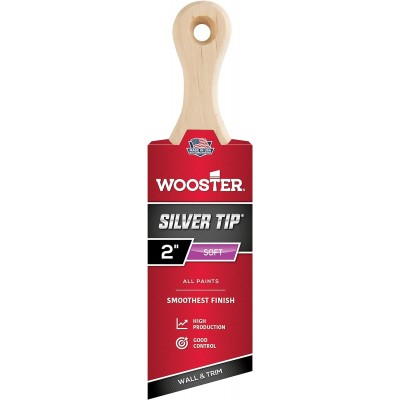 Кисть Wooster Silver Tip с короткой ручкой и мягким ворсом (5225-2)