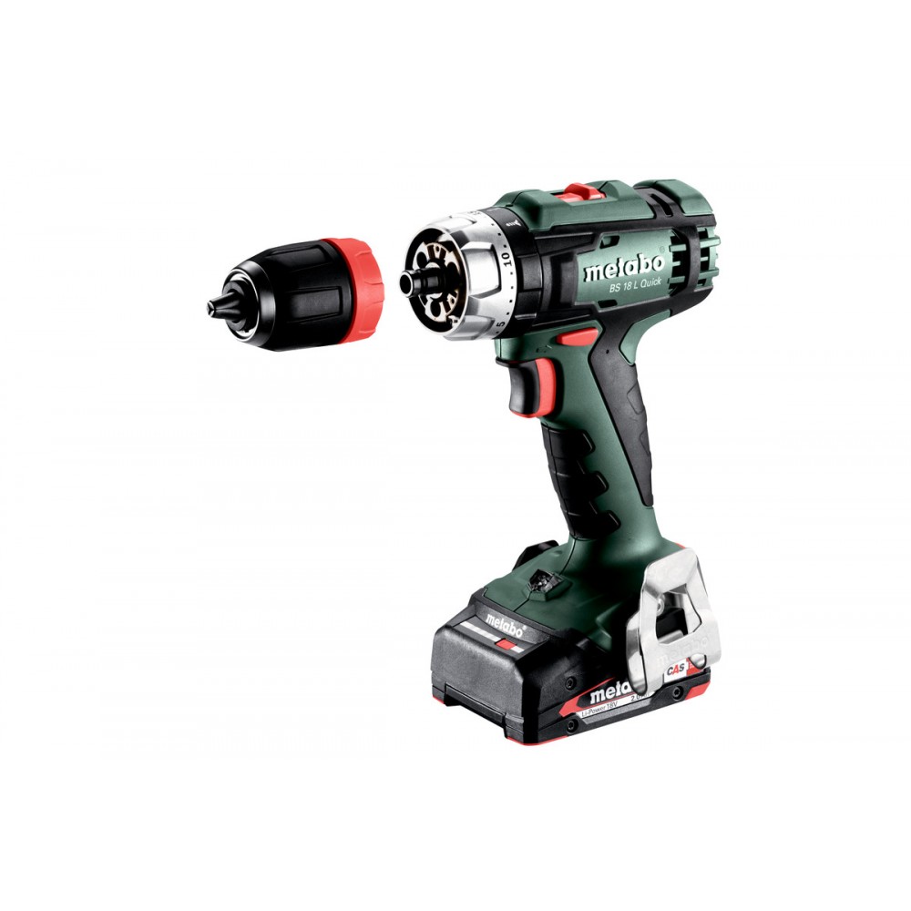 Аккумуляторная дрель-шуруповерт Metabo BS 18 L Quick (602320500)