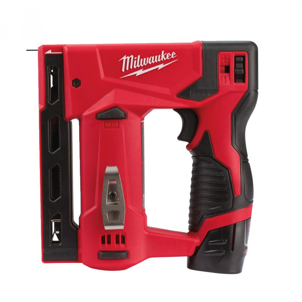 Степлер скобозабивний акумуляторний MILWAUKEE M12 BST-202X (4933459635)