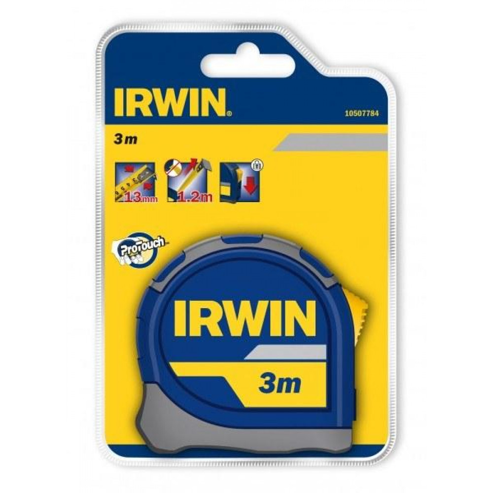 Рулетка IRWIN Standart, 3м (10507784)