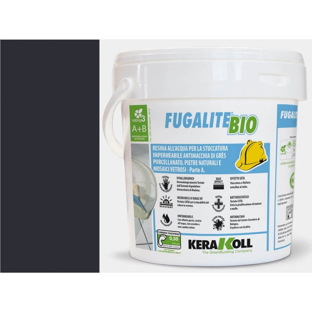 Епоксидна фуга Fugalite Bio 06 NERO, 3 кг (KFBP06)