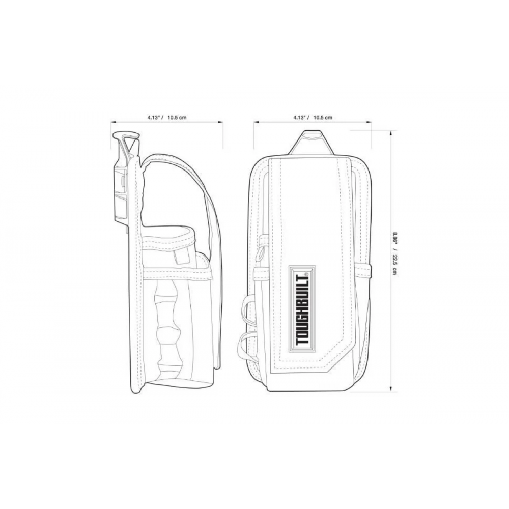 Сумка електрика мала TOUGHBUILT (TB-CT-34-B)