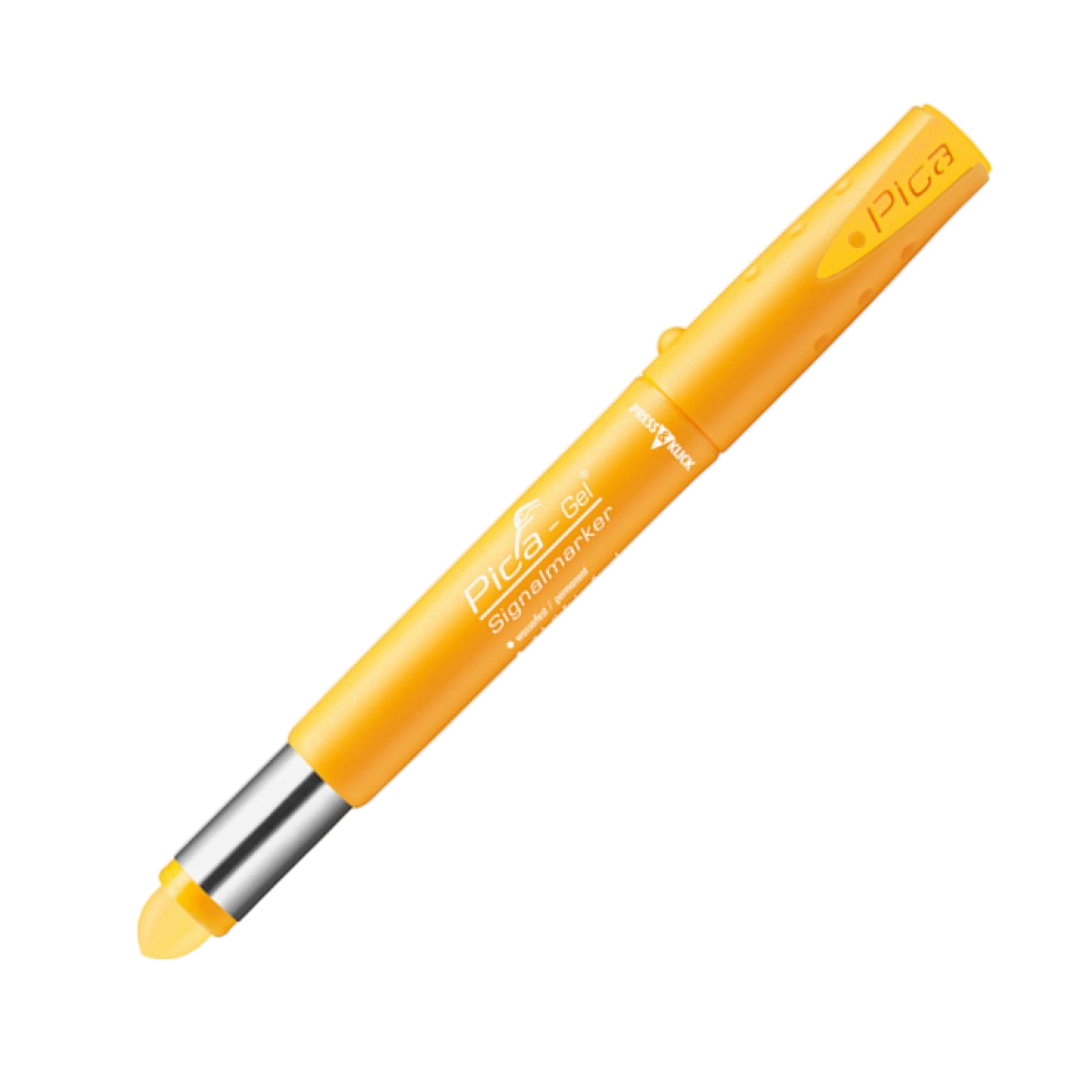 Водо-жаростойкий маркер PICA GEL Signalmarker, желтый (8084)