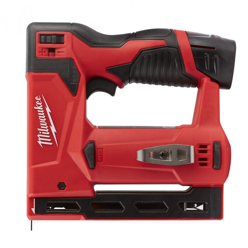 Степлер скобозабивний акумуляторний MILWAUKEE M12 BST-202X (4933459635)