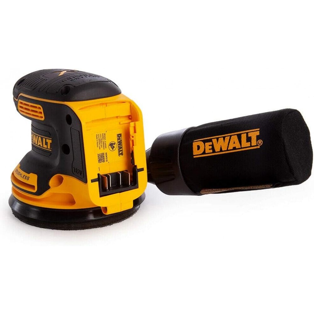 Аккумуляторная эксцентриковая шлифмашина 125мм DEWALT 20V MAX* Brushless (DCW210)