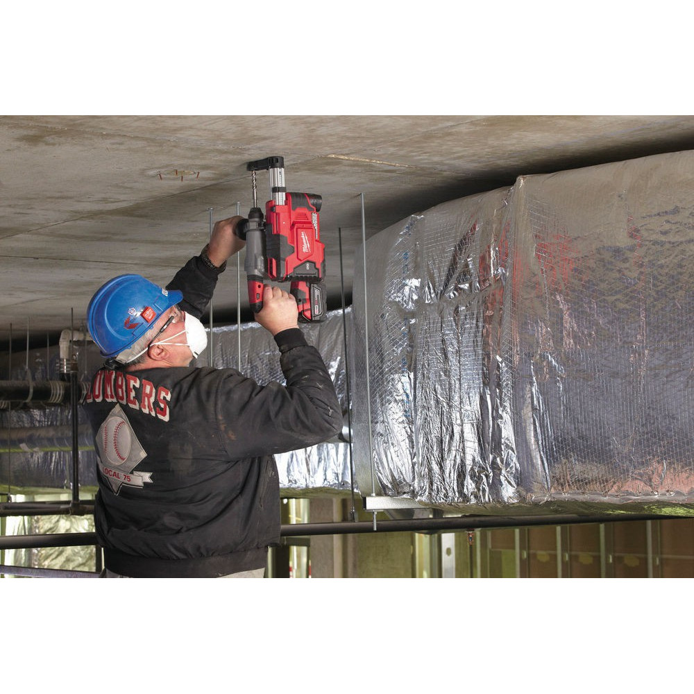Універсальний пилосос для перфоратора Milwaukee M12 DE-201X (4933443003)