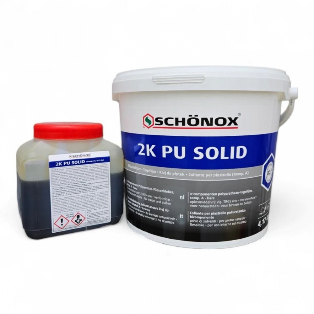 2К полеуретановый клей для плитки SCHÖNOX 2K PU SOLID (AB), 5 кг (581109)