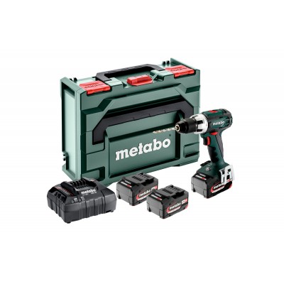 Аккумуляторная дрель-шуруповерт Metabo BS 18 LT Set (602102960)