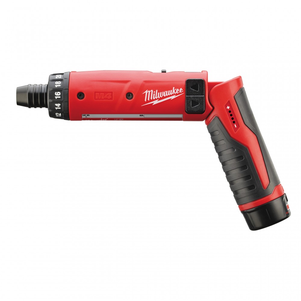 Акумуляторна викрутка MILWAUKEE M4 D-202B, 5 Нм (4933440475)