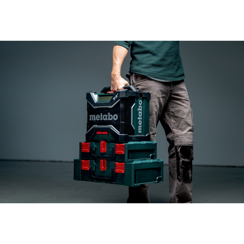 Акумуляторний радіоприймач для будівельного майданчика Metabo RC 12-18 32W BT DAB+ (600779850)