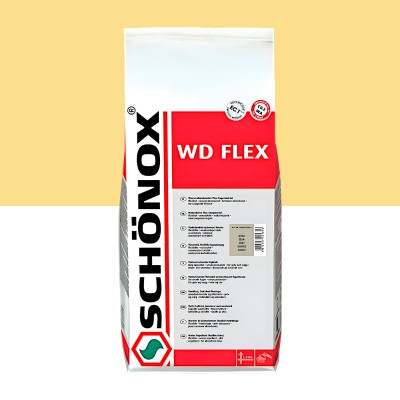 Затирка цементная эластичная, Жасмин SCHÖNOX WD Flex / 4x5 kg (582576)