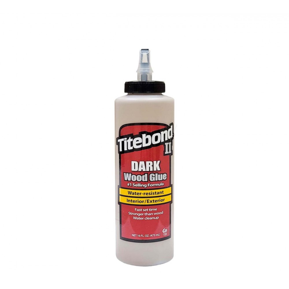 Спеціальний ПВА клей для дерева Titebond II Dark Wood Glue D3, світло-коричневий, 473 мл (3704) (3704)