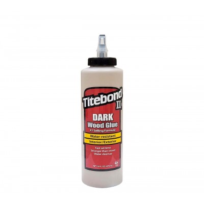 Спеціальний ПВА клей для дерева Titebond II Dark Wood Glue D3, світло-коричневий, 473 мл (3704) (3704)