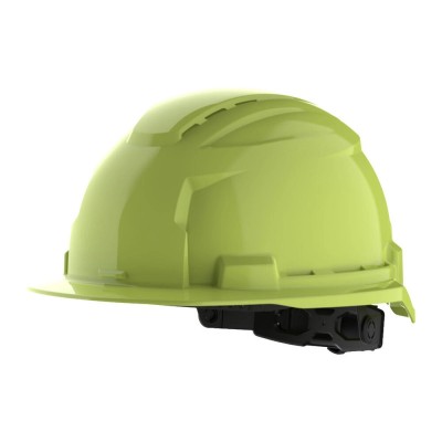 Каска захисна BOLT100 Hi-Vis вентильована для промислового альпінізму MILWAUKEE (4932480664)