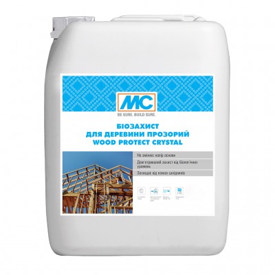 Биозащита древесины прозрачная MC-Bauchemie WP Crystal, 1 л. (MC-WPCR-1)