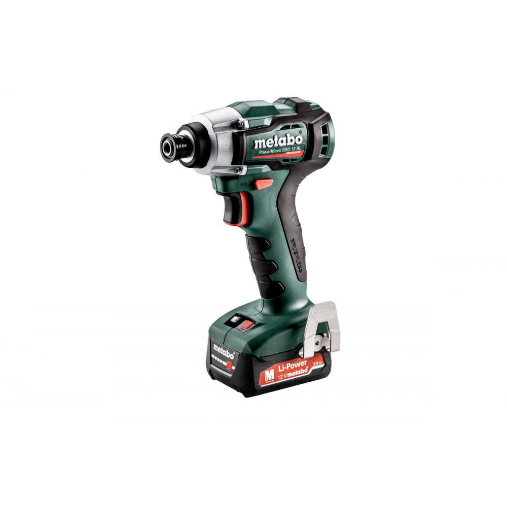 Аккумуляторный ударный шуруповерт Metabo PowerMaxx SSD 12 BL (601115500)