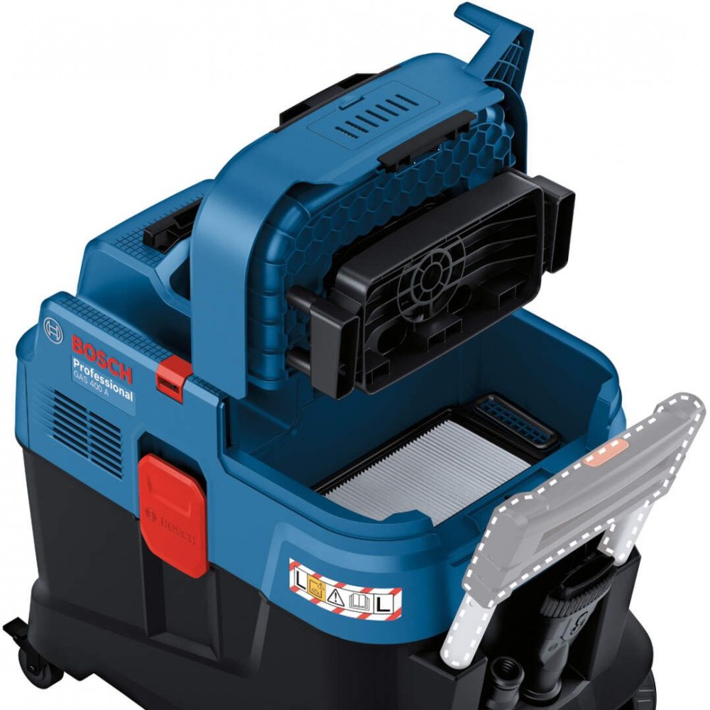 Пылесос строительный Bosch Professional GAS 400 A (06019M0020)