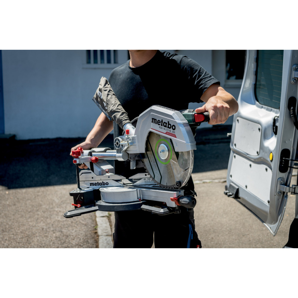 Акумуляторна пила торцювальна Metabo KGS 18 LTX BL 305 (614305850)