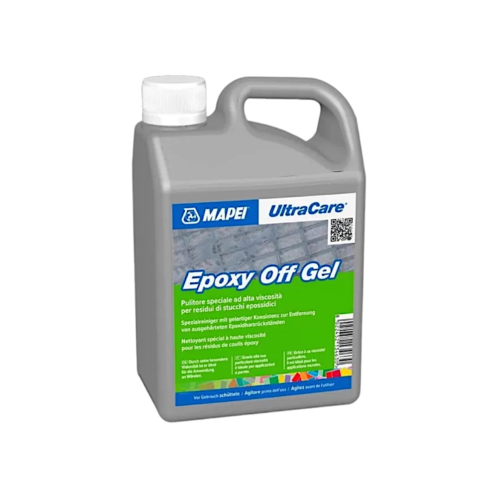 Очищувач для видалення залишків епоксидної смоли Mapei Ultracare Epoxy Off Gel 1л. (UEOG1)