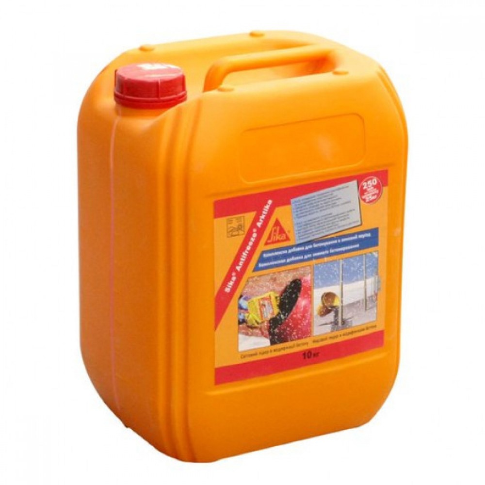 Комплексна добавка для зимового бетонування Sika® Antifreeze Arktika 10 кг (507279)