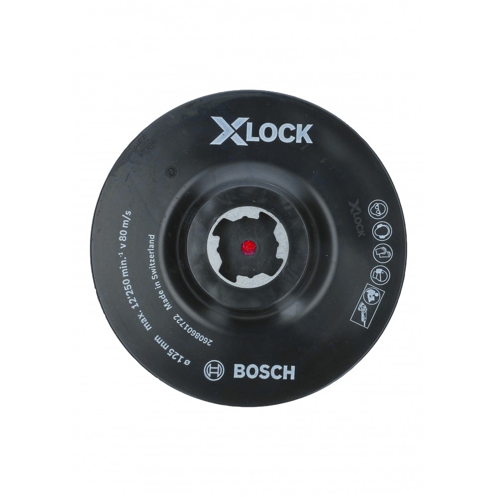 X-LOCK Тарілка опорна 125 мм velcro (2608601722)