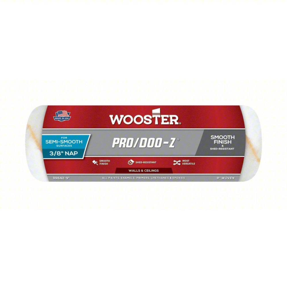Малярний валик Wooster Pro/Doo-Z (ТКАНИНИЙ) 23 см (9”) ворс 13 мм (1/2”) (RR643-9) (RR643-9)