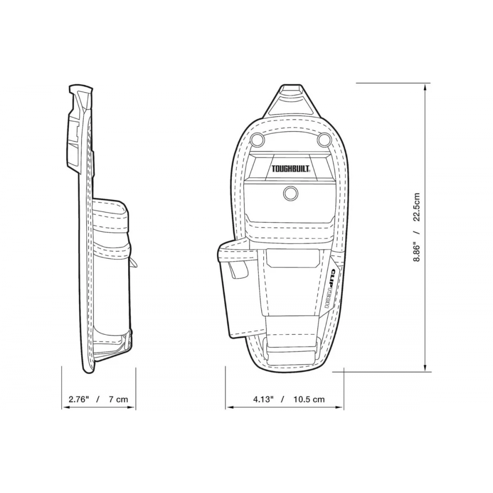 Чехол для губцевого инструмента ToughBuilt (TB-CT-35-S)