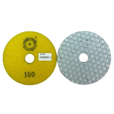 Алмазный гибкий шлифовальный круг (черепашка) Ninja на липучке №100 (06758)