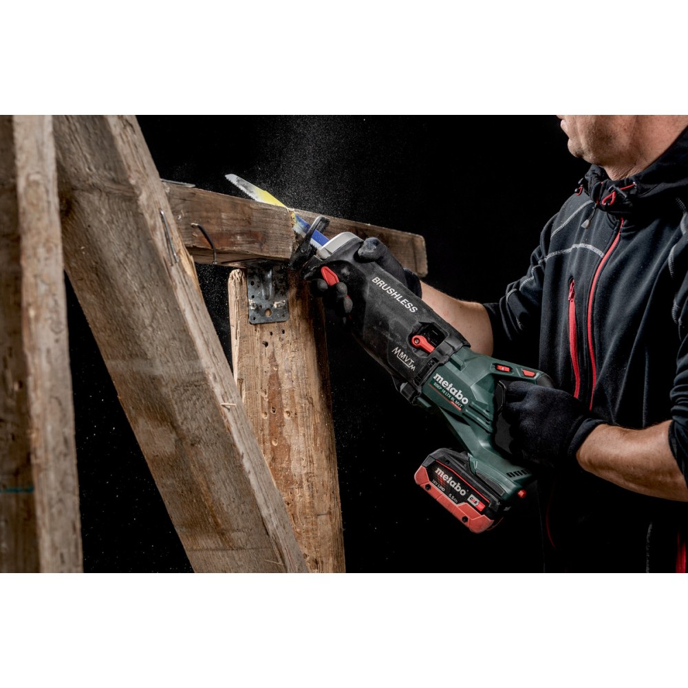 Акумуляторна шабельна пилка Metabo SSEP 18 LTX BL MVT (602258810)