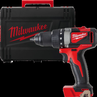 Дриль-шуруповерт акумуляторна безщіткова M18 BLDD2-0X крутий. мом. 82 Нм MILWAUKEE