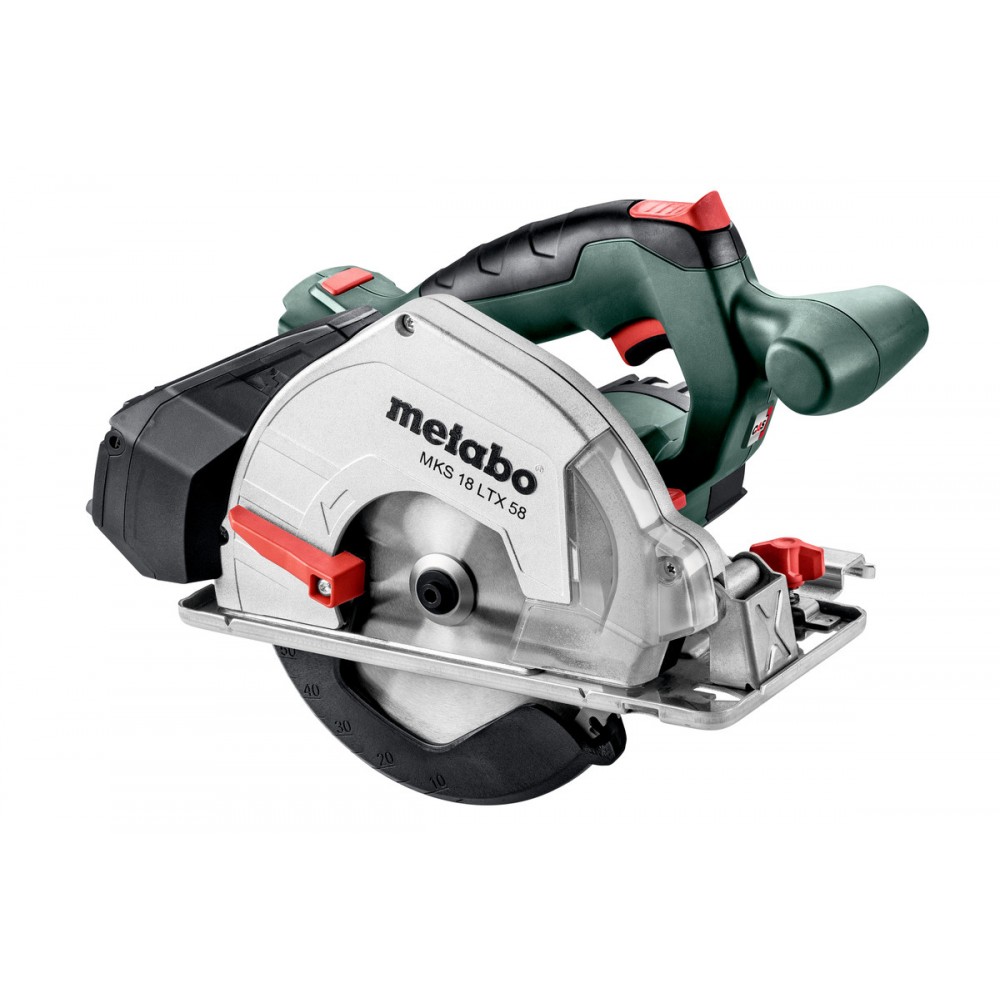 Аккумуляторная ручная дисковая пила Metabo MKS 18 LTX 58 (600771890)