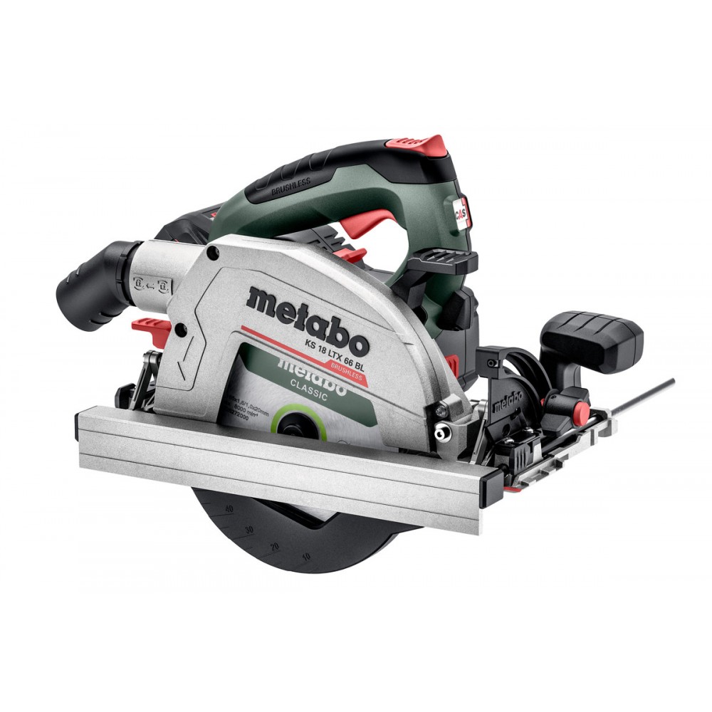 Акумуляторна ручна дискова пилка Metabo KS 18 LTX 66 BL (611866810)